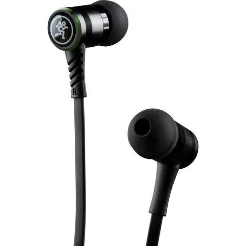 Mackie CR-BUDS In-Ear Headphones w/ In-Line Microphone & Remote - Black