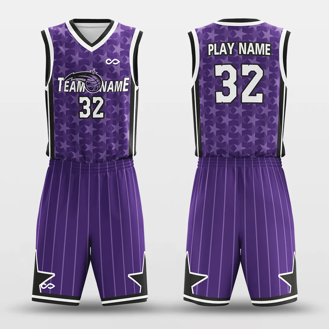 Magic - Customized Sublimated Basketball Set