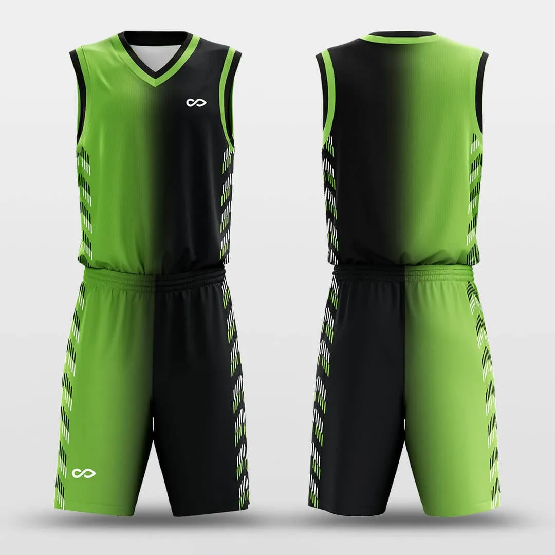 Magic Green - Customized Basketball Jersey Set Sublimated