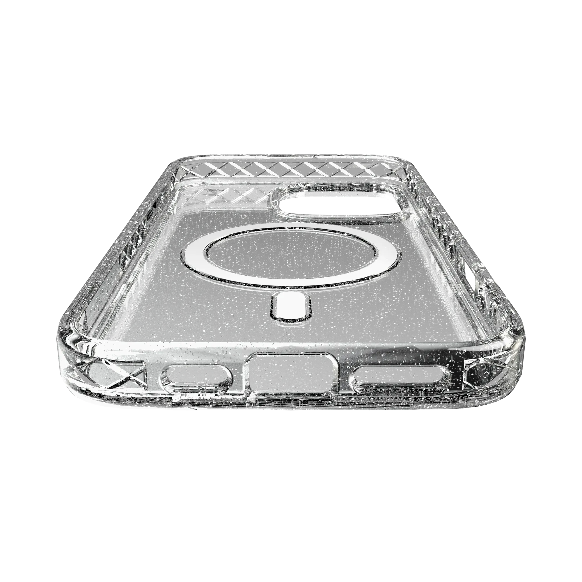 MagSafe® Case for Apple iPhone 16 Pro Max | Crystal Clear Sparkle | Magnitude Series