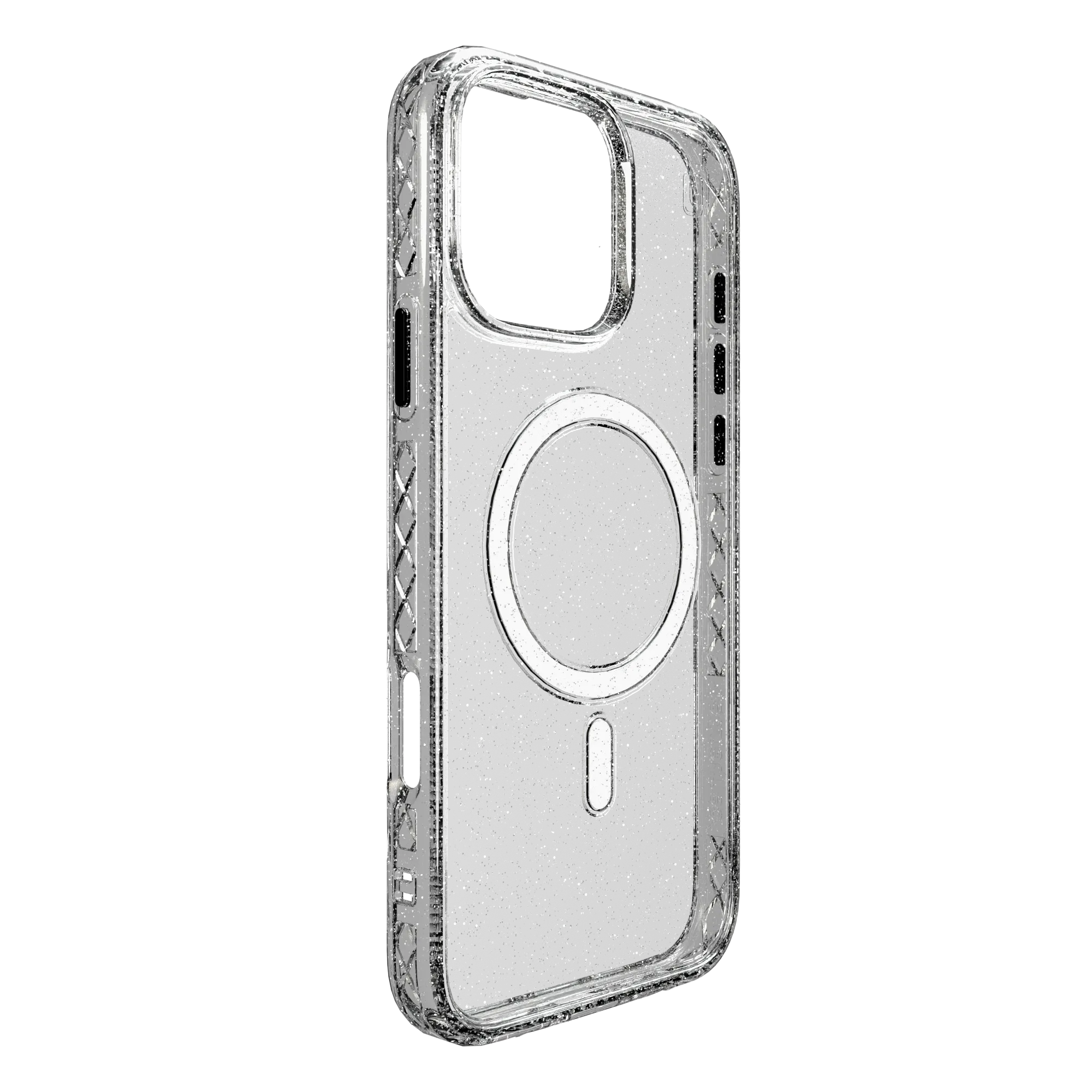 MagSafe® Case for Apple iPhone 16 Pro Max | Crystal Clear Sparkle | Magnitude Series