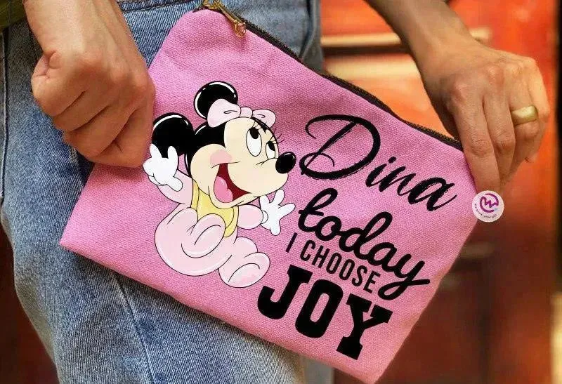 Makeup & Pencil Case- Minnie Mouse