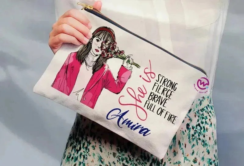 Makeup & Pencil Case- Motivation