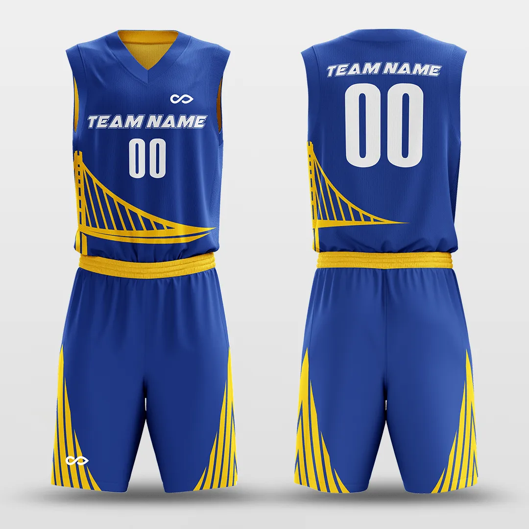 Manhattan - Customized Reversible Sublimated Basketball Set