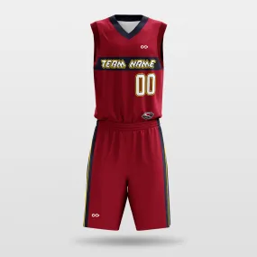 Mark - Customized Sublimated Basketball Set