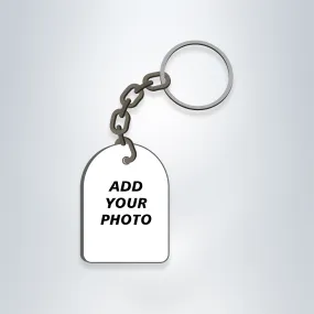 Mdf Key Chain Photo Printed