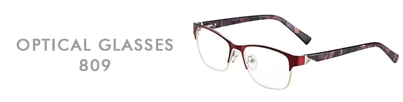 Meeshow Titanium Alloy Eyeglasses Women's Cat Eye 809