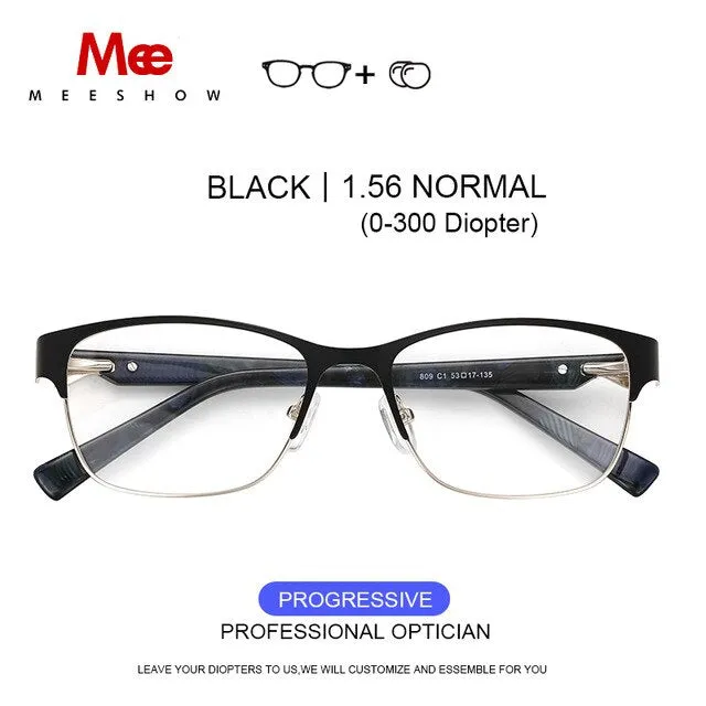 Meeshow Titanium Alloy Eyeglasses Women's Cat Eye 809