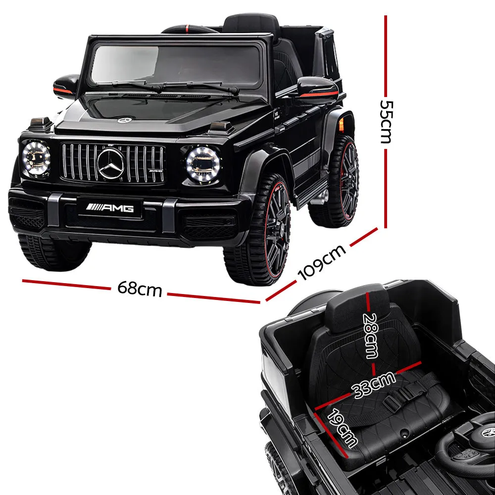 Mercedes-Benz Kids Ride On Car Electric AMG G63 Licensed Remote Cars 12V - Black