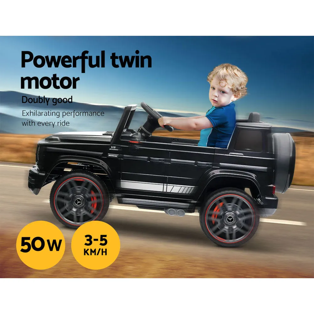 Mercedes-Benz Kids Ride On Car Electric AMG G63 Licensed Remote Cars 12V - Black