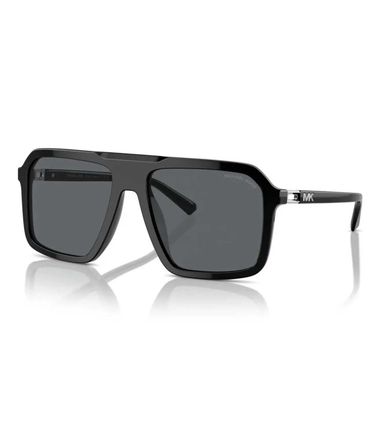 Michael Kors Men's Dark Grey Square Sunglasses