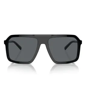 Michael Kors Men's Dark Grey Square Sunglasses