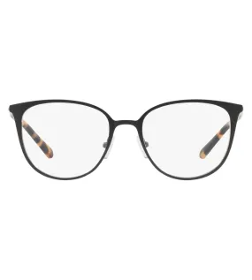 Michael Kors Unisex Black Square Optical Frame