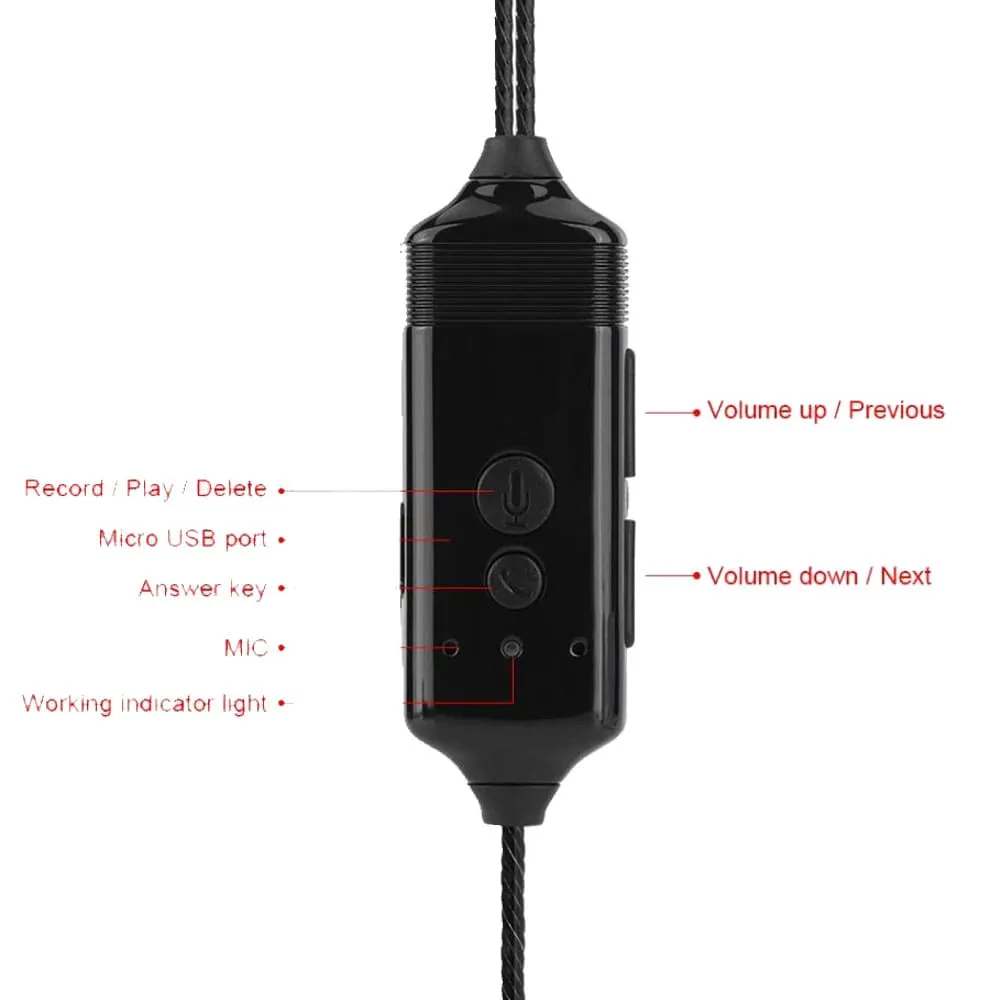 Micro Compact Voice Recorder & Cellphone Recorder