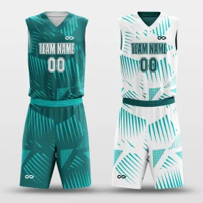 Mint - Customized Reversible Sublimated Basketball Set