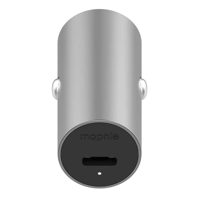 MOPHIE USB-C Car Charger 18W Silver