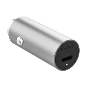 MOPHIE USB-C Car Charger 18W Silver