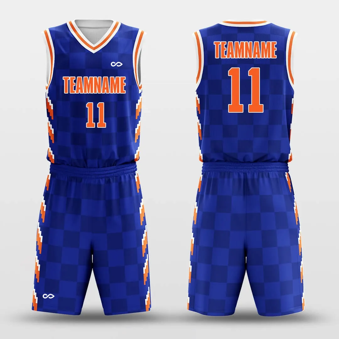 Mosaic - Customized Basketball Jersey Set Sublimated BK160102S