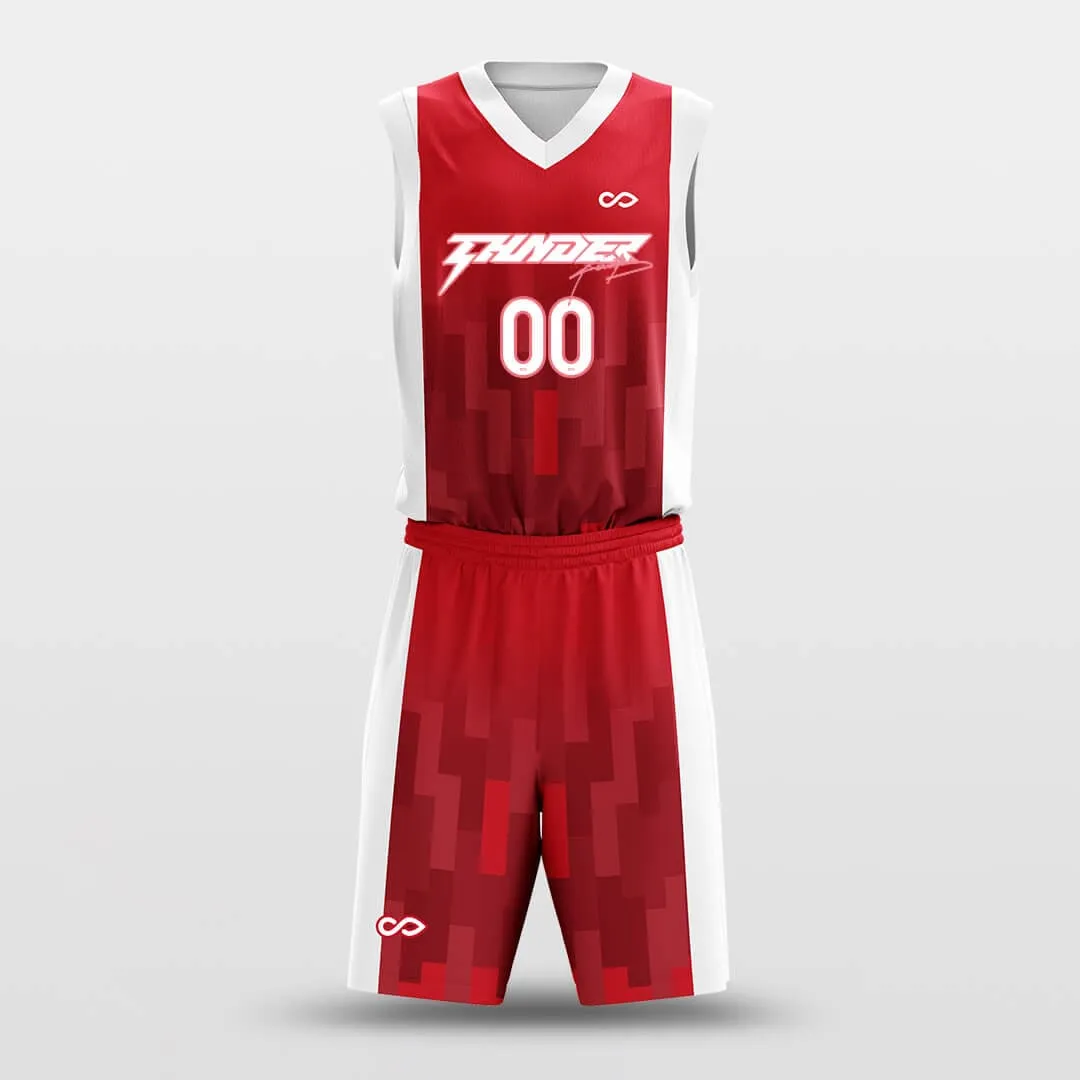 Mosaic - Customized Basketball Jersey Set Sublimated