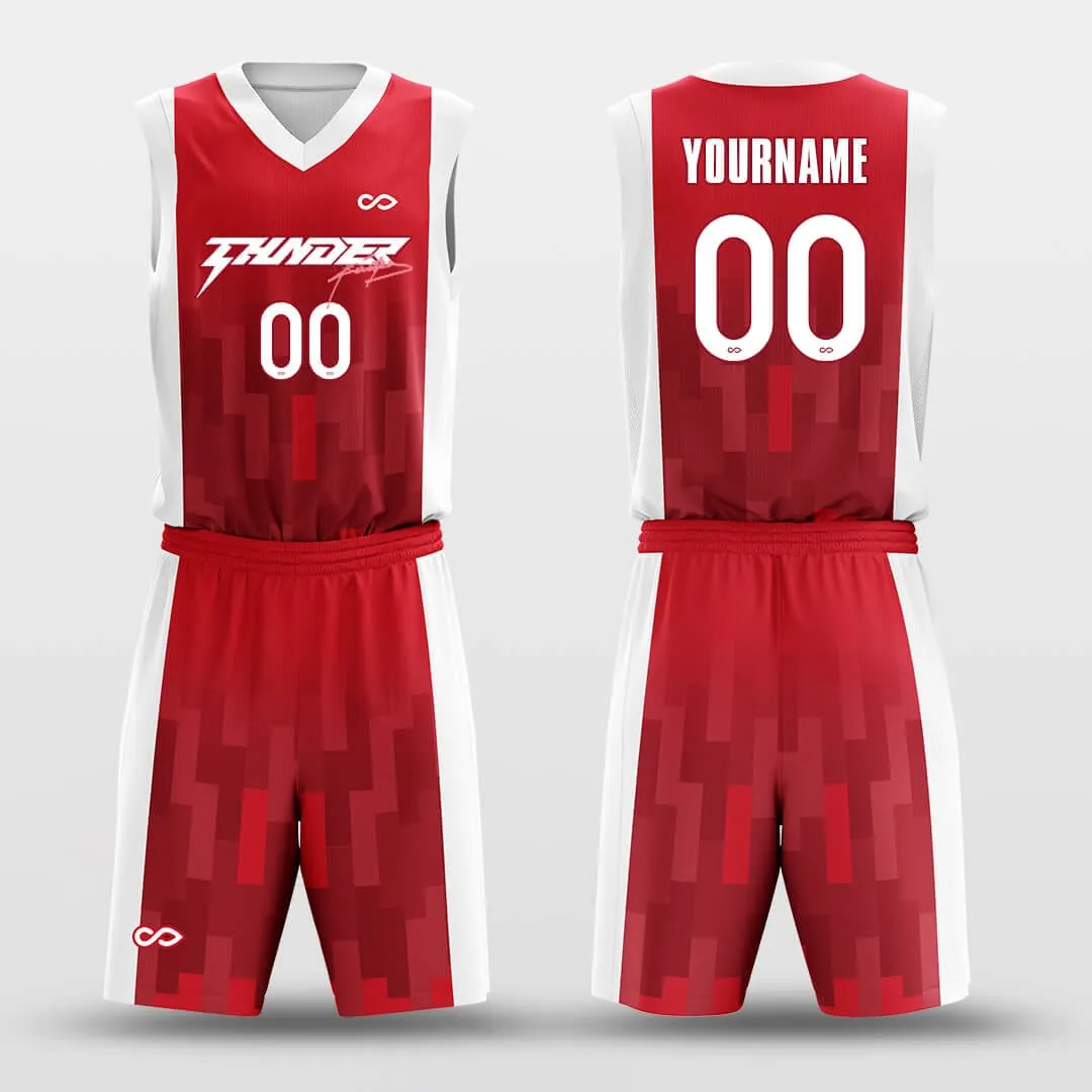 Mosaic - Customized Basketball Jersey Set Sublimated