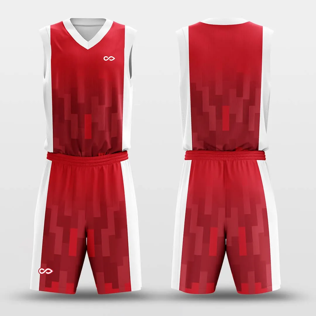 Mosaic - Customized Basketball Jersey Set Sublimated