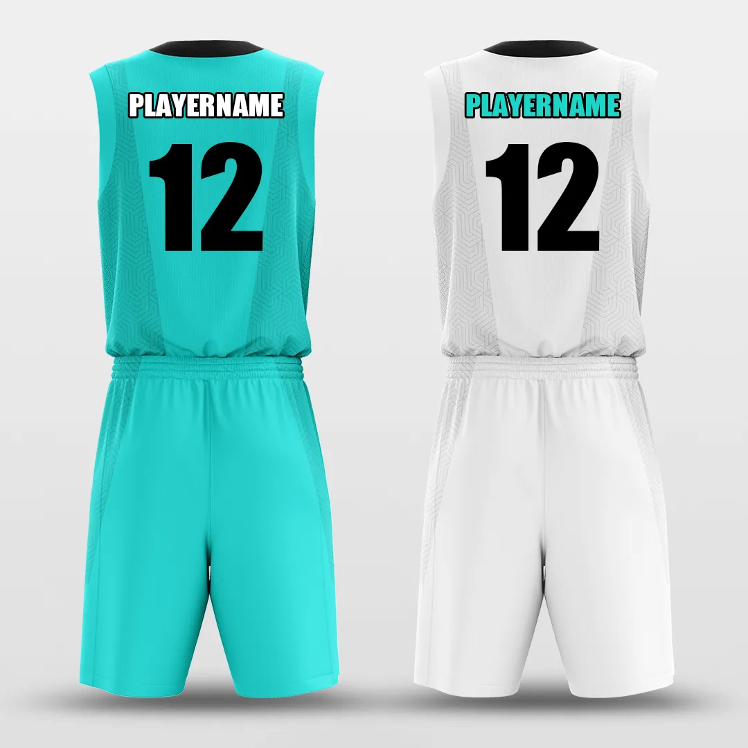 Mountain 2 - Custom Reversible Sublimated Basketball Jersey Set