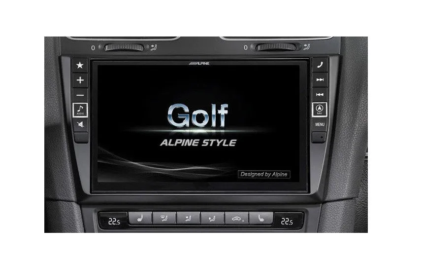 Navigacinė sistema Alpine X901D-G6, skirta VW golf 6