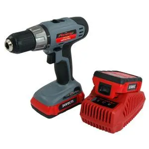 Neilsen CT3754 CT3754 24v Li-ion Cordless Drill - 2pcs battery pack