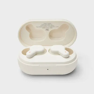 New - Active Noise Canceling True Wireless Bluetooth Earbuds - heyday Stone White