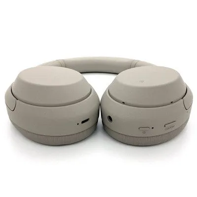 New - Sony Noise-Cancelling True Wireless Bluetooth Earbuds - WH-1000XM4 - Silver