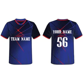 NEXT PRINT All Over Printed Customized Sublimation T-Shirt Unisex Sports Jersey Player Name & Number, Team Name.1106335460