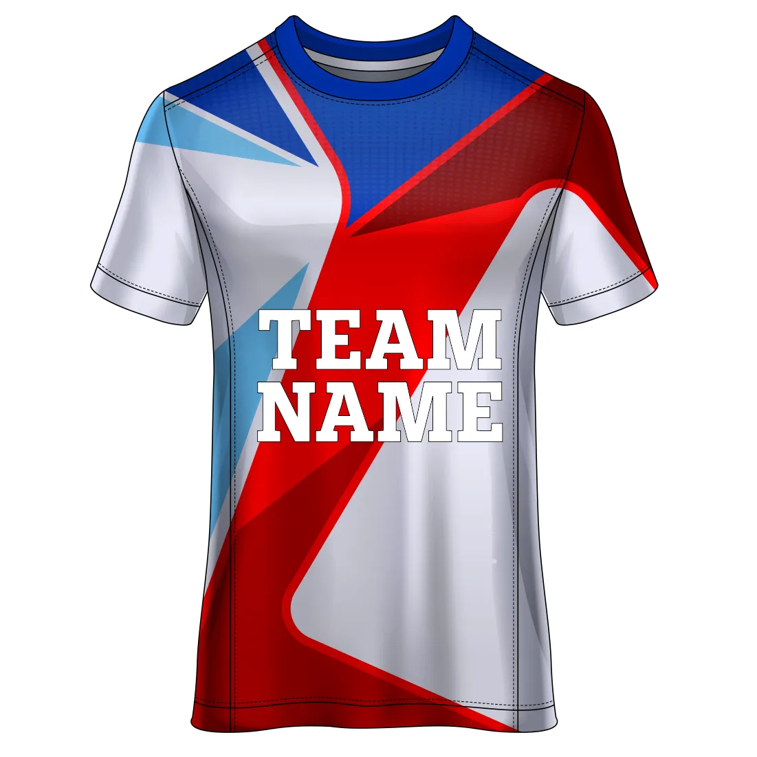 NEXT PRINT All Over Printed Customized Sublimation T-Shirt Unisex Sports Jersey Player Name & Number, Team Name.1636265833