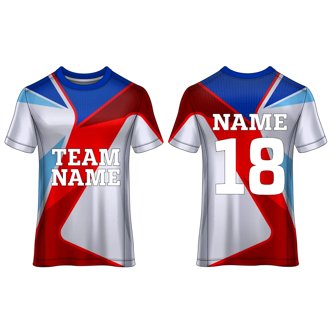 NEXT PRINT All Over Printed Customized Sublimation T-Shirt Unisex Sports Jersey Player Name & Number, Team Name.1636265833