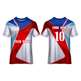 NEXT PRINT All Over Printed Customized Sublimation T-Shirt Unisex Sports Jersey Player Name & Number, Team Name.1636265833