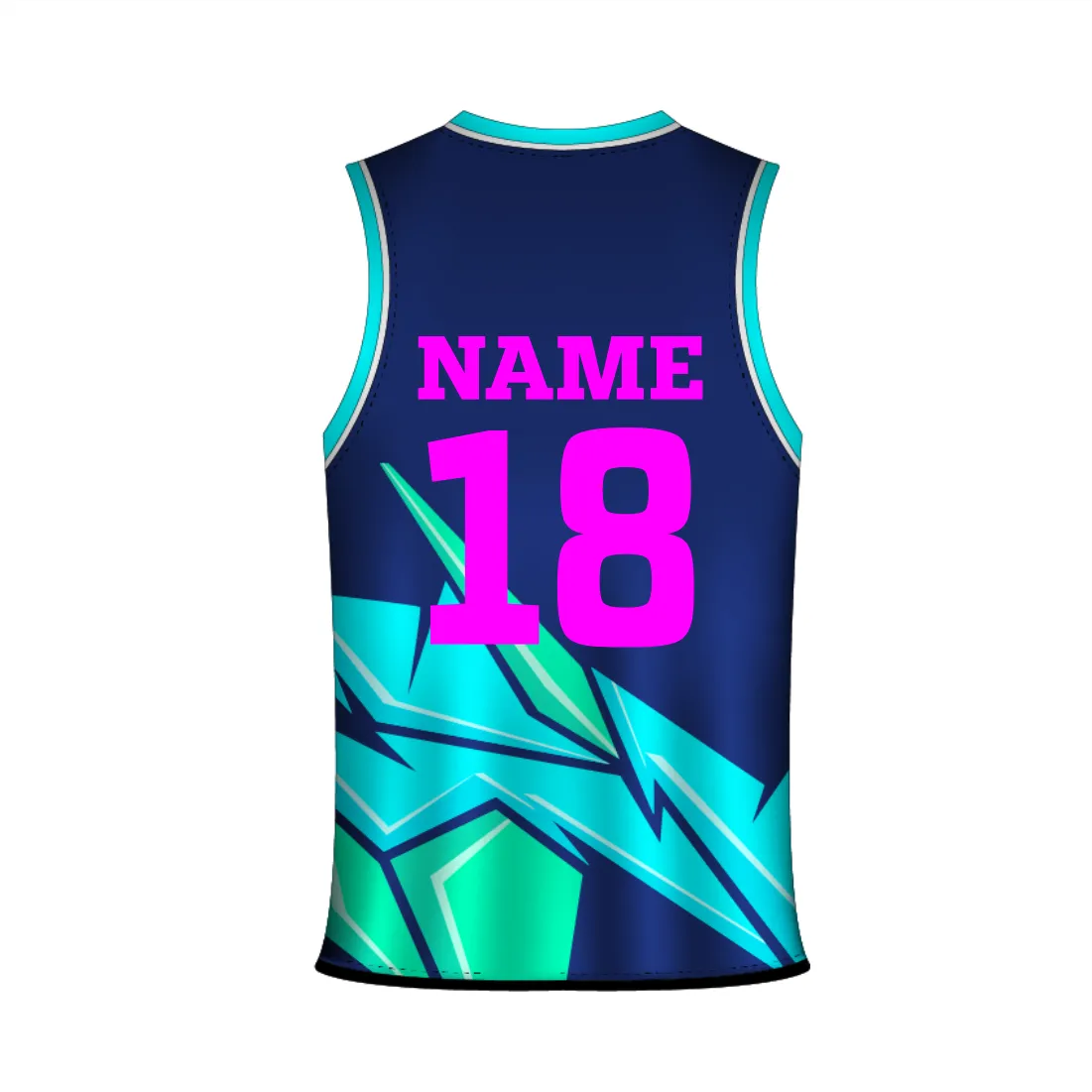 NEXT PRINT All Over Printed Customized Sublimation T-Shirt Unisex Sports Jersey Player Name & Number, Team Name.2000485676