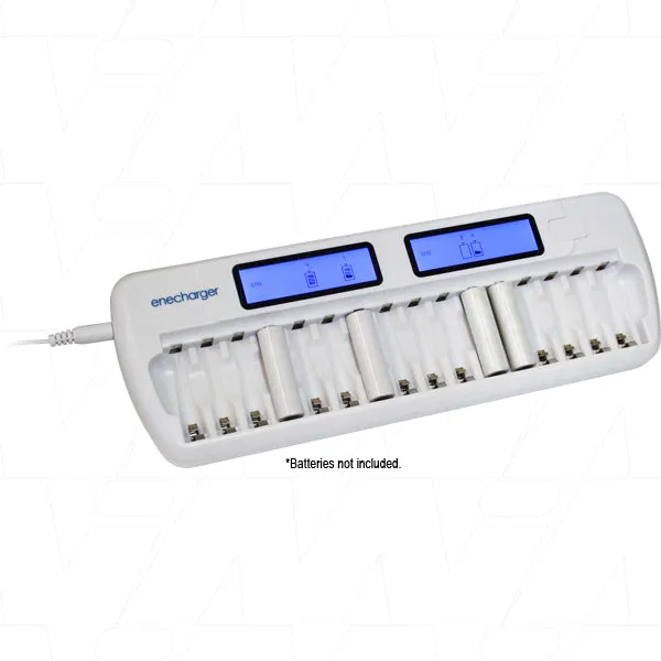 NiCd/NiMH Battery charger for AA and AAA 16 batteries.