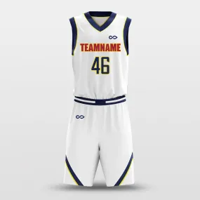 Nuggets White - Customized Basketball Jersey Design for Team