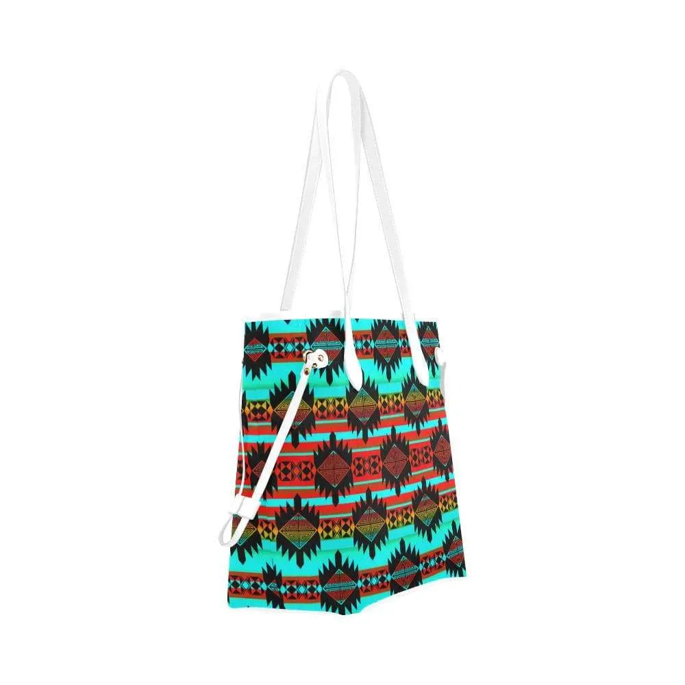 Okotoks Arrow Clover Canvas Tote Bag