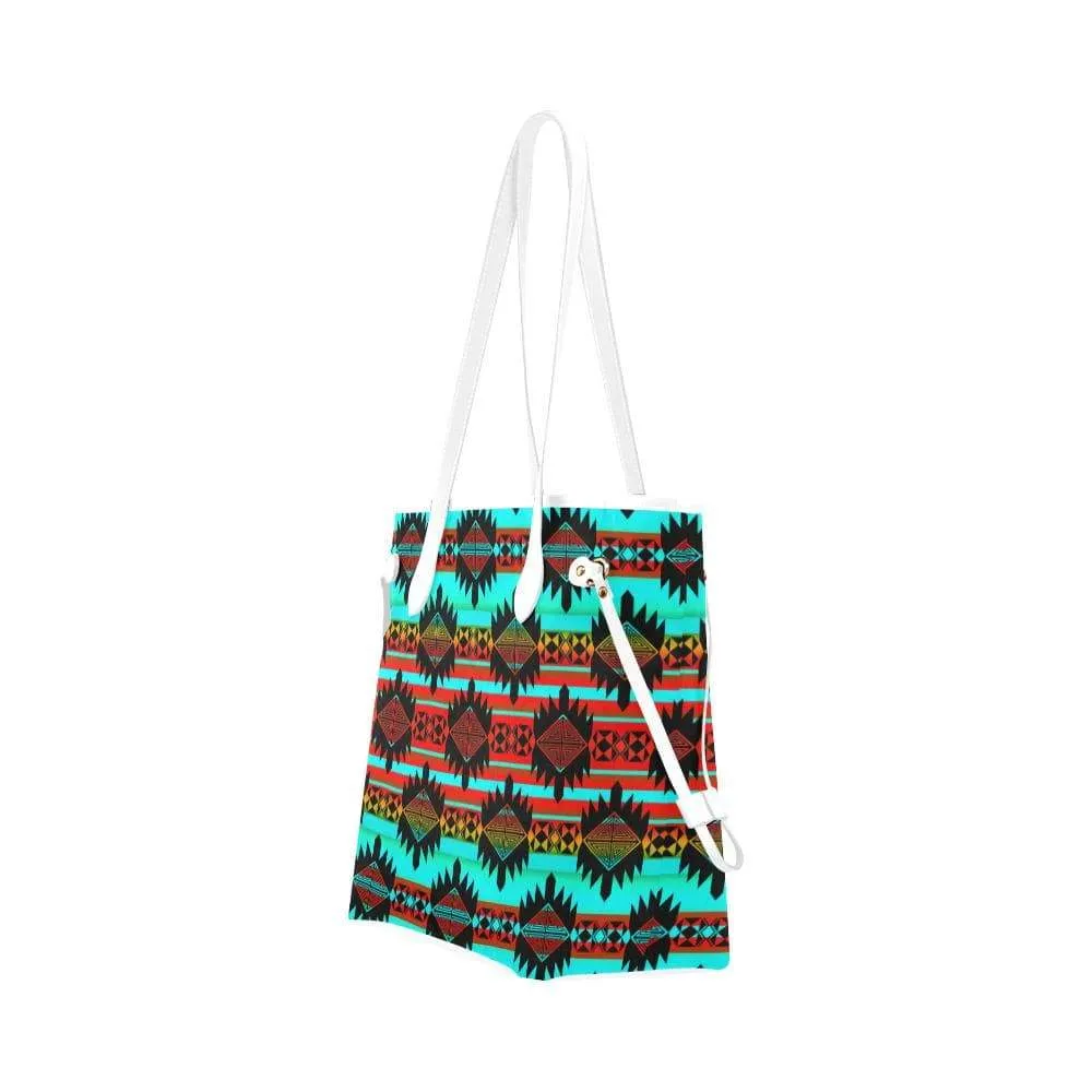 Okotoks Arrow Clover Canvas Tote Bag