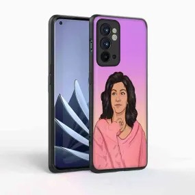 Oneplus 9RT 5G Back Cover with Photo Personalized Designer Back Case - Cartoonify From Photo