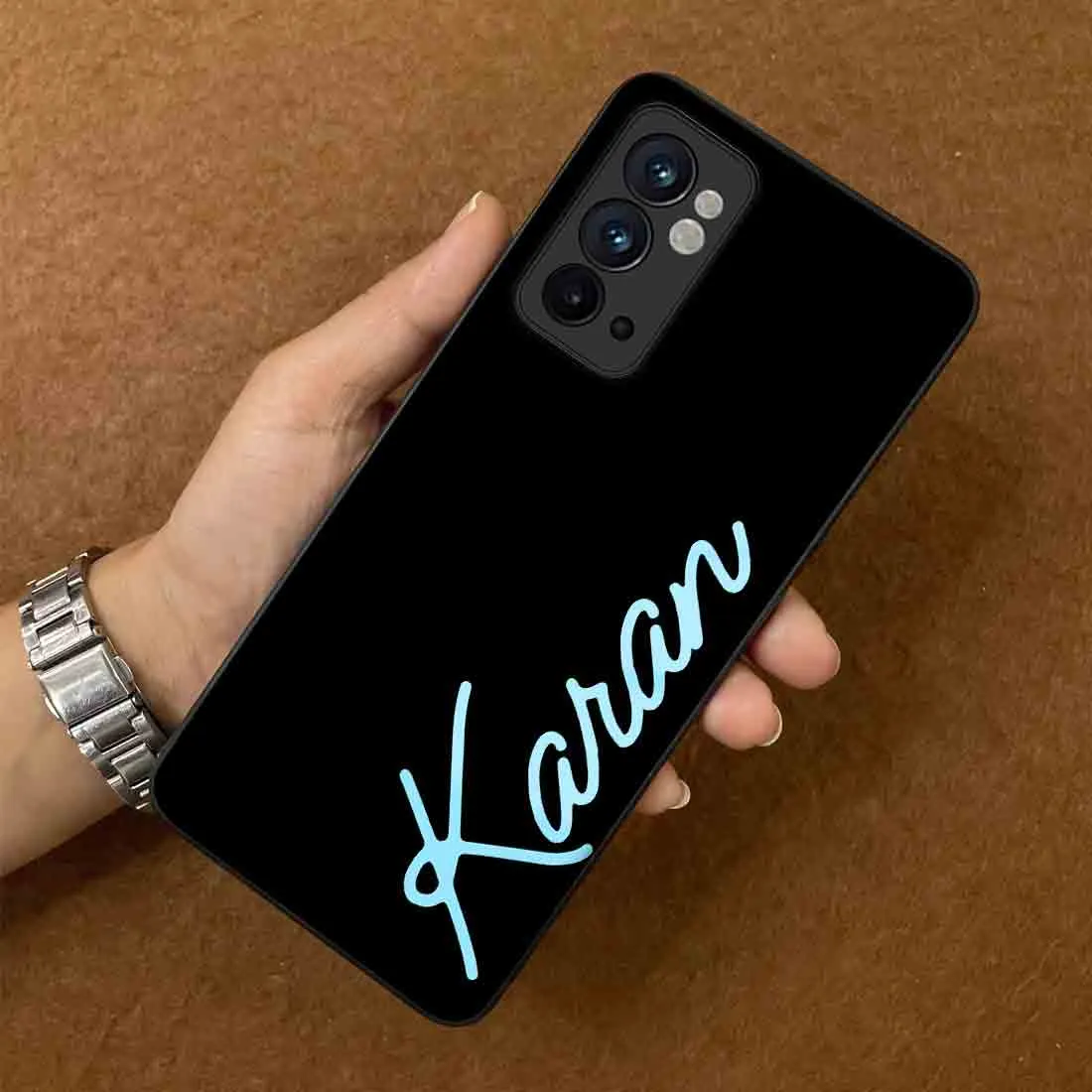 Oneplus 9RT Back Case with Name Phone Cases  -Neon