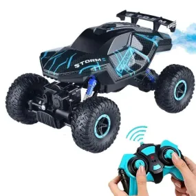 Paisible 4WD Rock Crawler Mist Spray RC Car Smoke Exhaust Remote Control Toys For Boys Machine On Radio Control 4x4 Drive