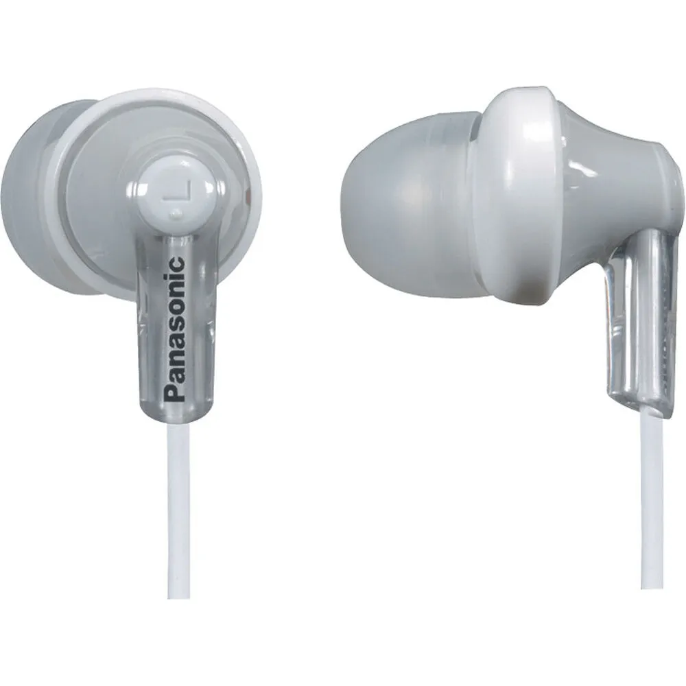 Panasonic RPHJE120S ErgoFit Earbud Headphones - Silver