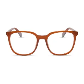 PARKER - BURNT OCHRE   PRESCRIPTION GLASSES