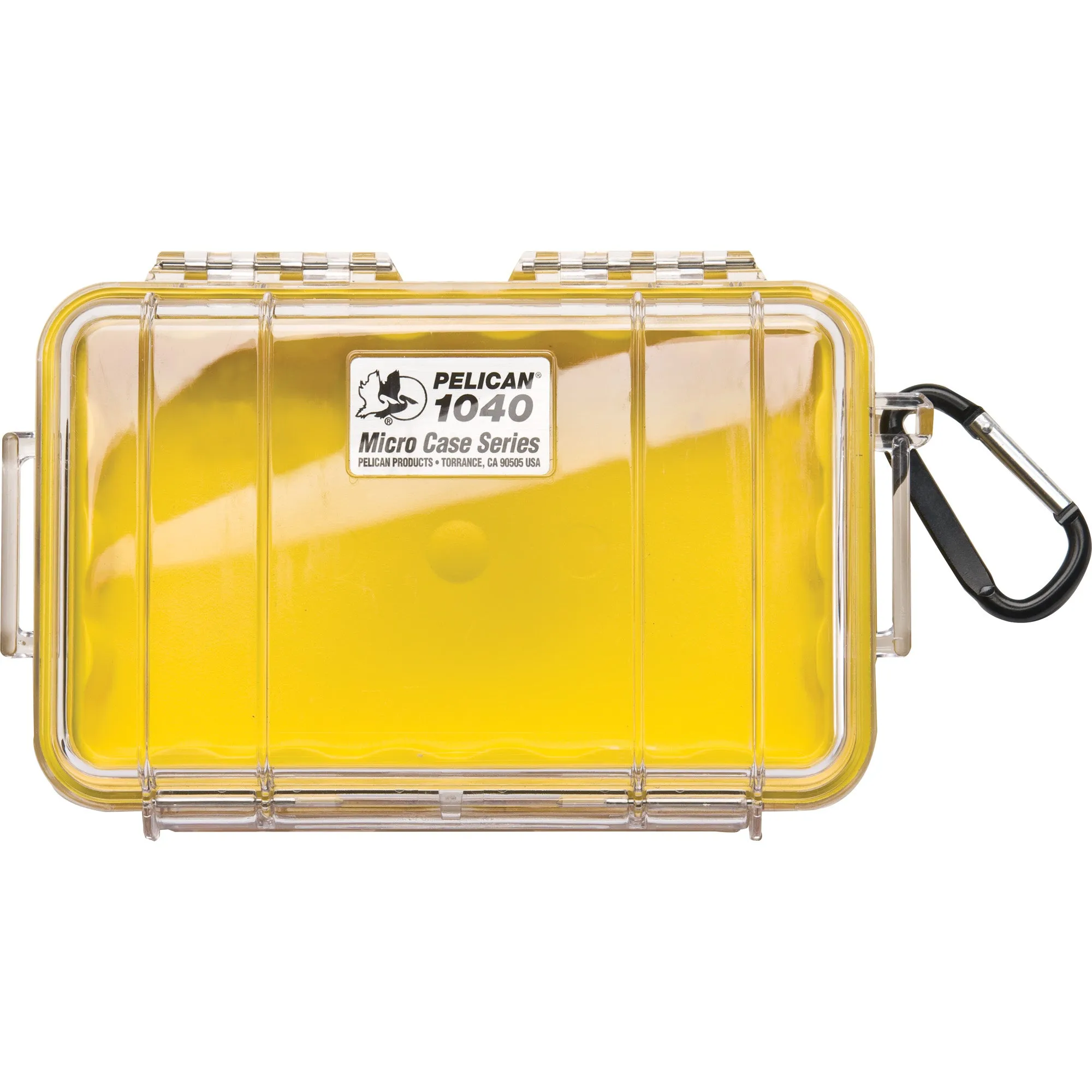 Pelican 1040 Micro Case Yellow-clear