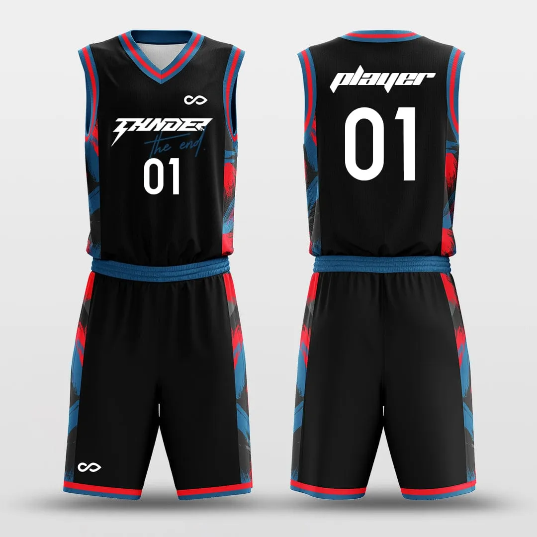 Pen Ink - Custom Sublimated Basketball Uniform Set