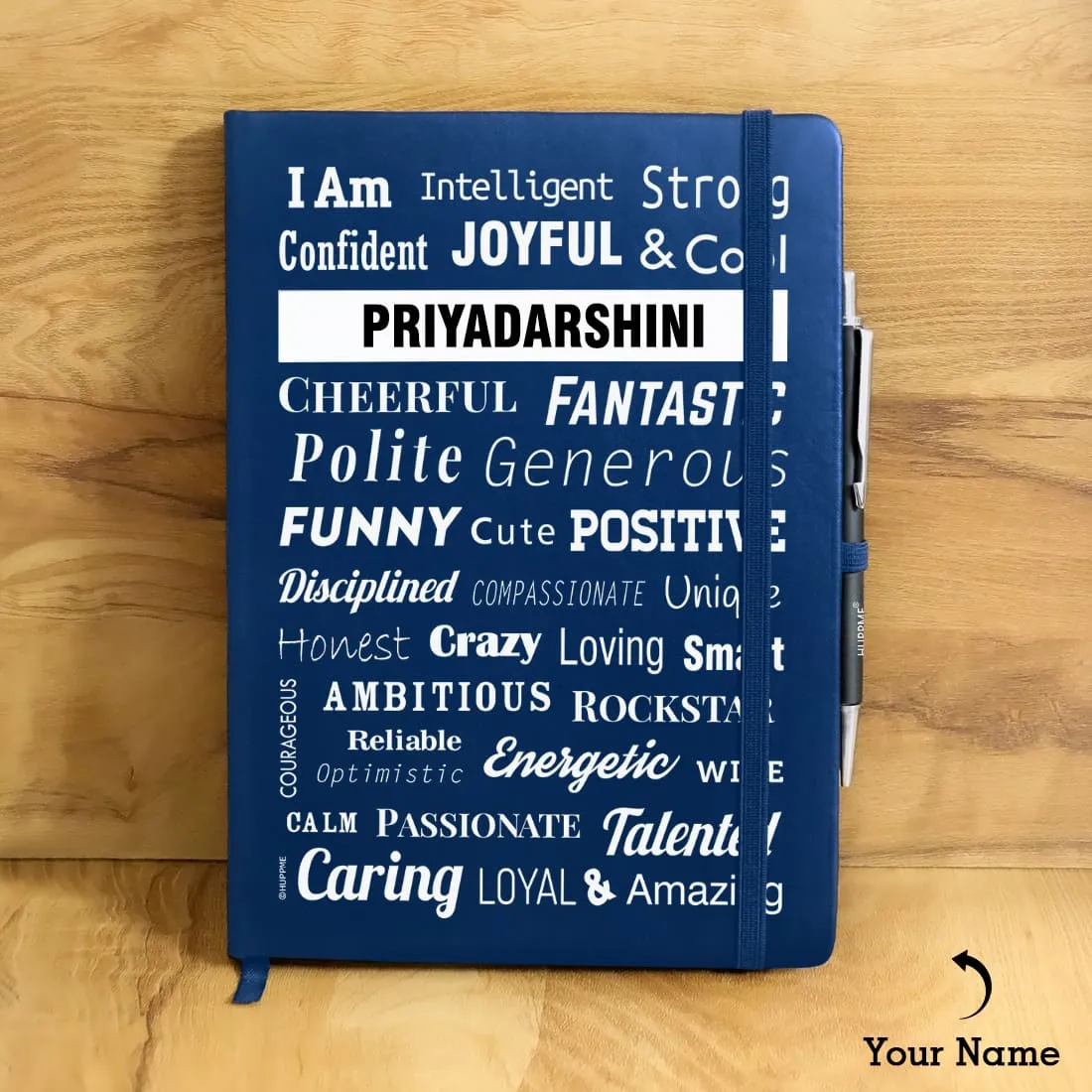 Personalized Good Personality Name Diary