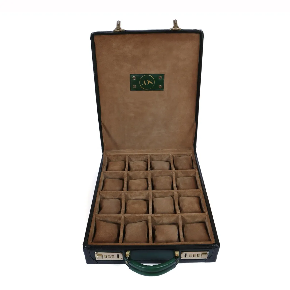 Personalized Green Watch Carry Case