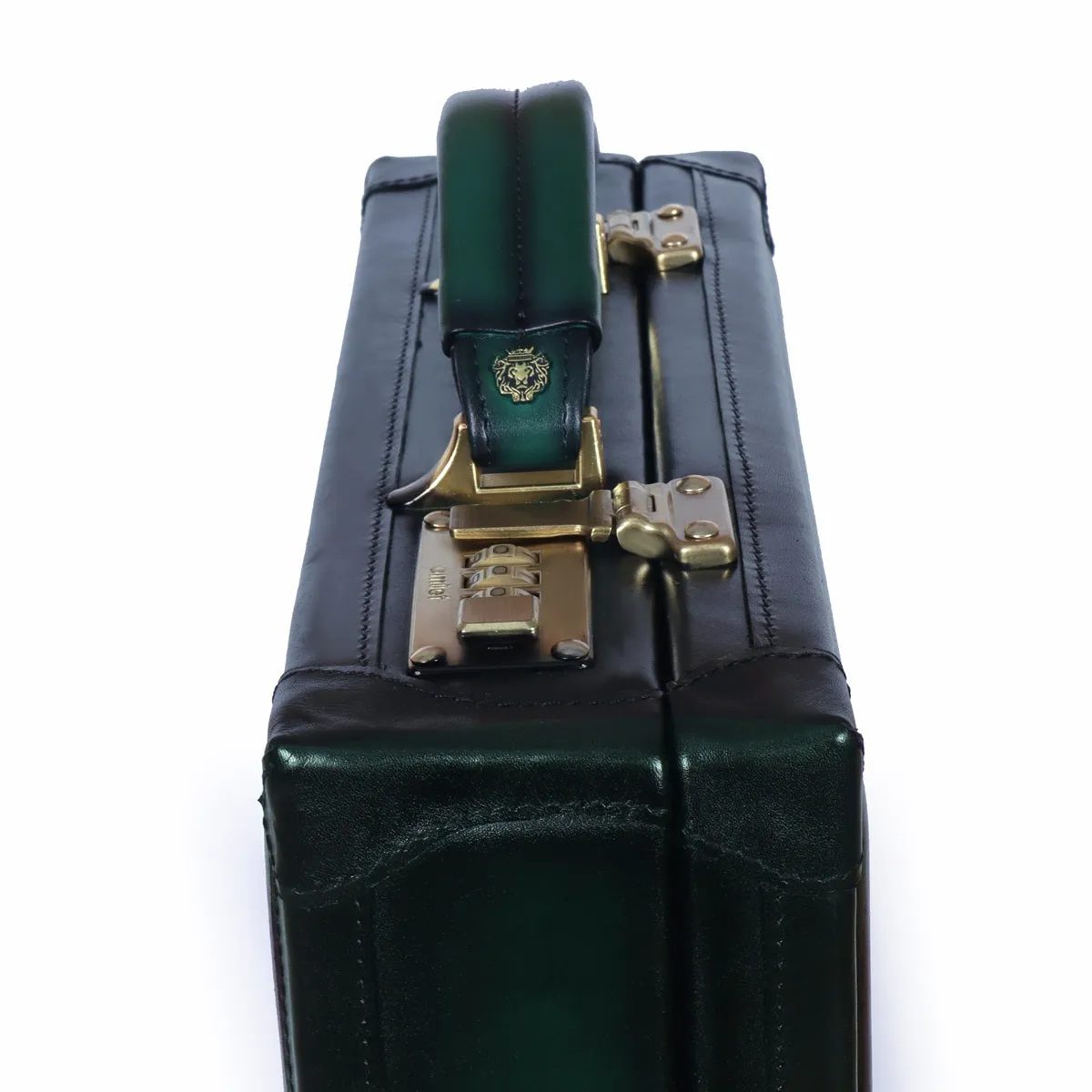 Personalized Green Watch Carry Case