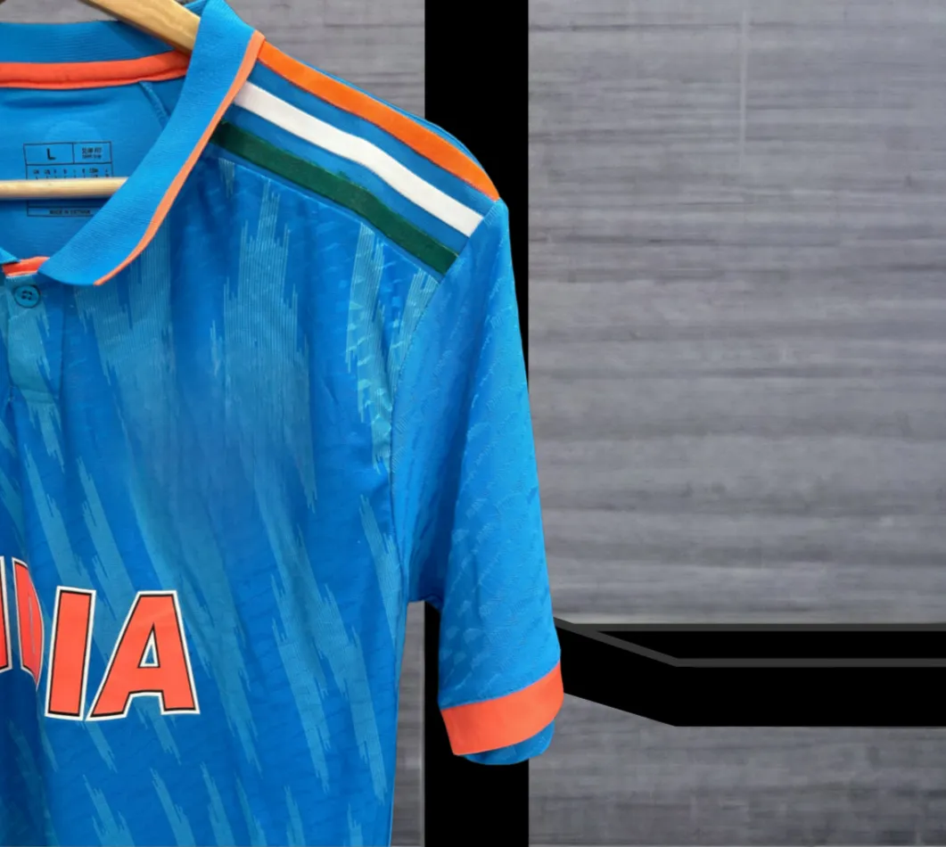 Personalized Indian Cricket Team New Worldcup Jersey 2023-24 - Player Edition